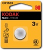 Батарейка CR 1632 Kodak MAX Lithium BL1