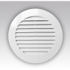 10 РКН Решетка вентиляционная (белая наружная d100)
