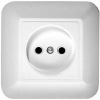 Розетка 1-м внутр. Прима белая (РС10-184) (99)