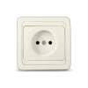 Розетка 1-м внутр. Валери UNIvers слоновая кость керамика (Б-В0022)(10)