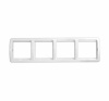 Рамка 4-местная Валери UNIversal слоновая кость (Б-ВР004Г)()