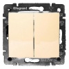 Выключатель 2кл с/п слоновая кость Legrand Valena (774305)
