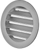 10 РКМ Решетка вентиляционная (алюмин. наружная, с фланцем,d100)