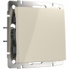 Выключатель 1-клавишный WL03-SW-1G-ivory Werkel слоновая кость