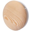 10 DW Pine Анемостат мет.фланцем и дер.обтекателем для бань и саун,сосна D100 