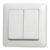 Выключатель 2-клав внутр. Прима бел. (С56-043) (96)
