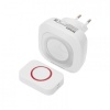 Звонок беспроводной мигающий 36 мелодий в розетку IP44 Rexant 73-0090