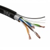 Кабель комп.витая пара U/UTP 4PR 24AWG Cat5e Cu Pvc OUTDOOR (УЛИЧНЫЙ) + ТРОС (305) ЭРА