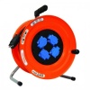 Удлиннитель на катушке 4-мест. 50 м. Евро (КГ3х1,5) IP44 "UNIVERSAL"ВЕМ-259